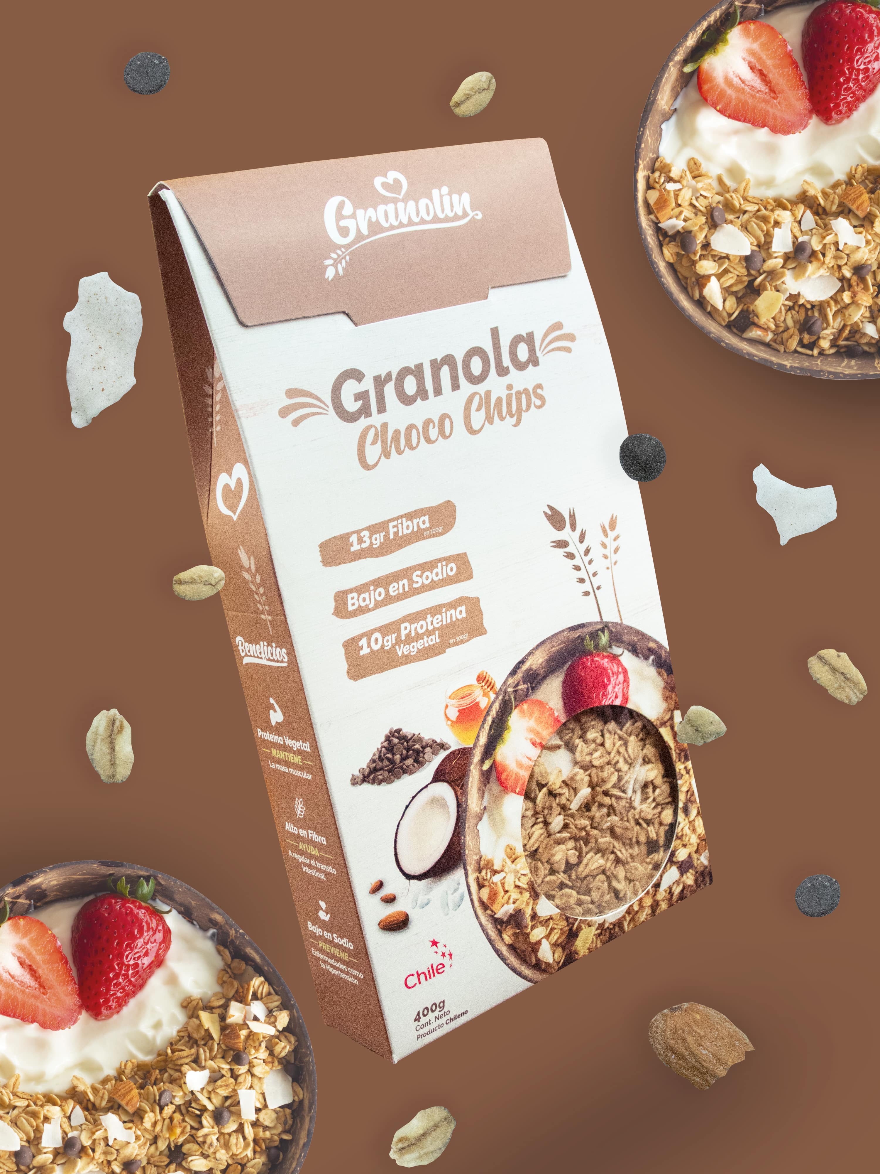 Granola Chocochips 320gr