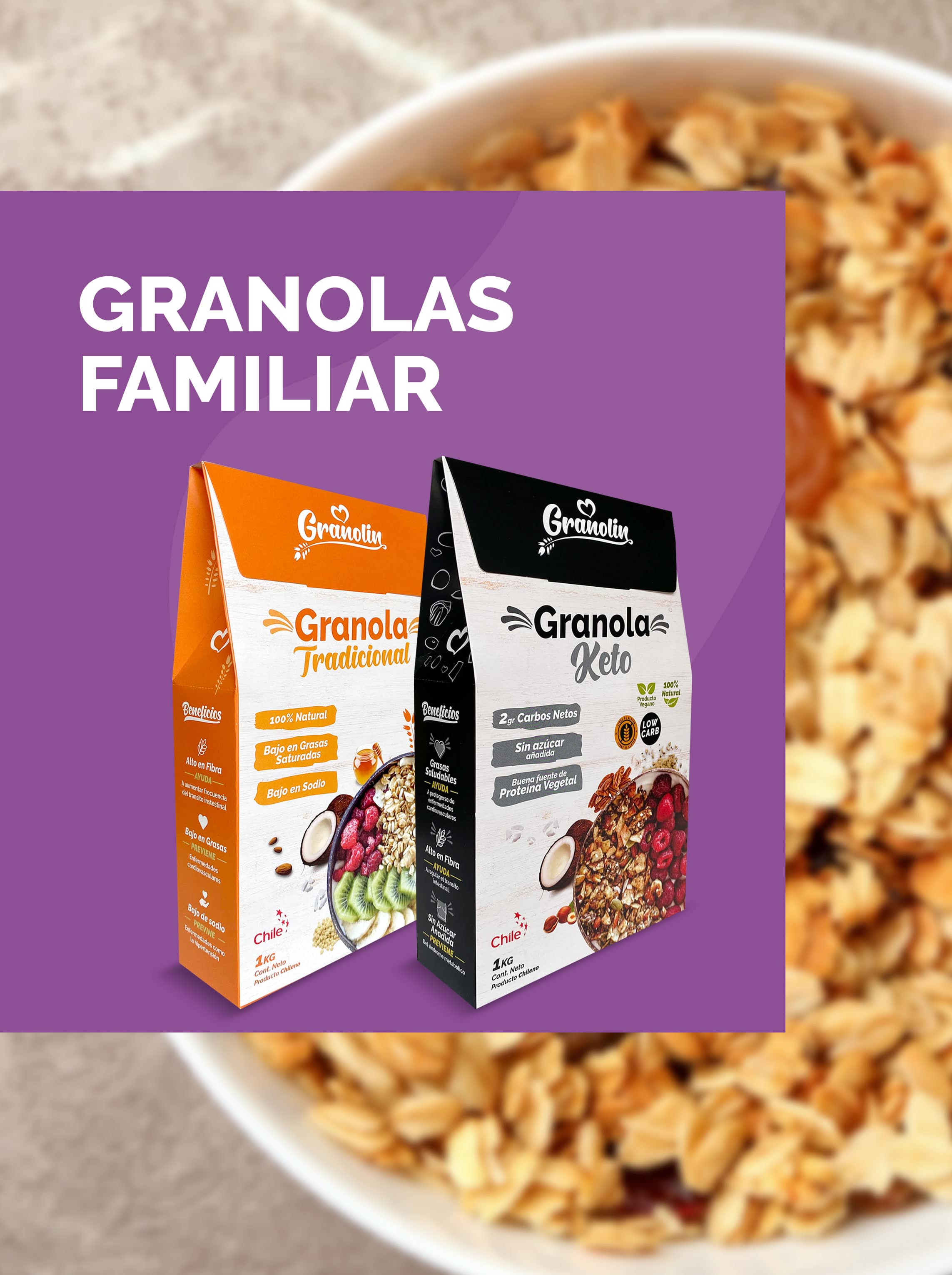 Granolas Familiar 800g
