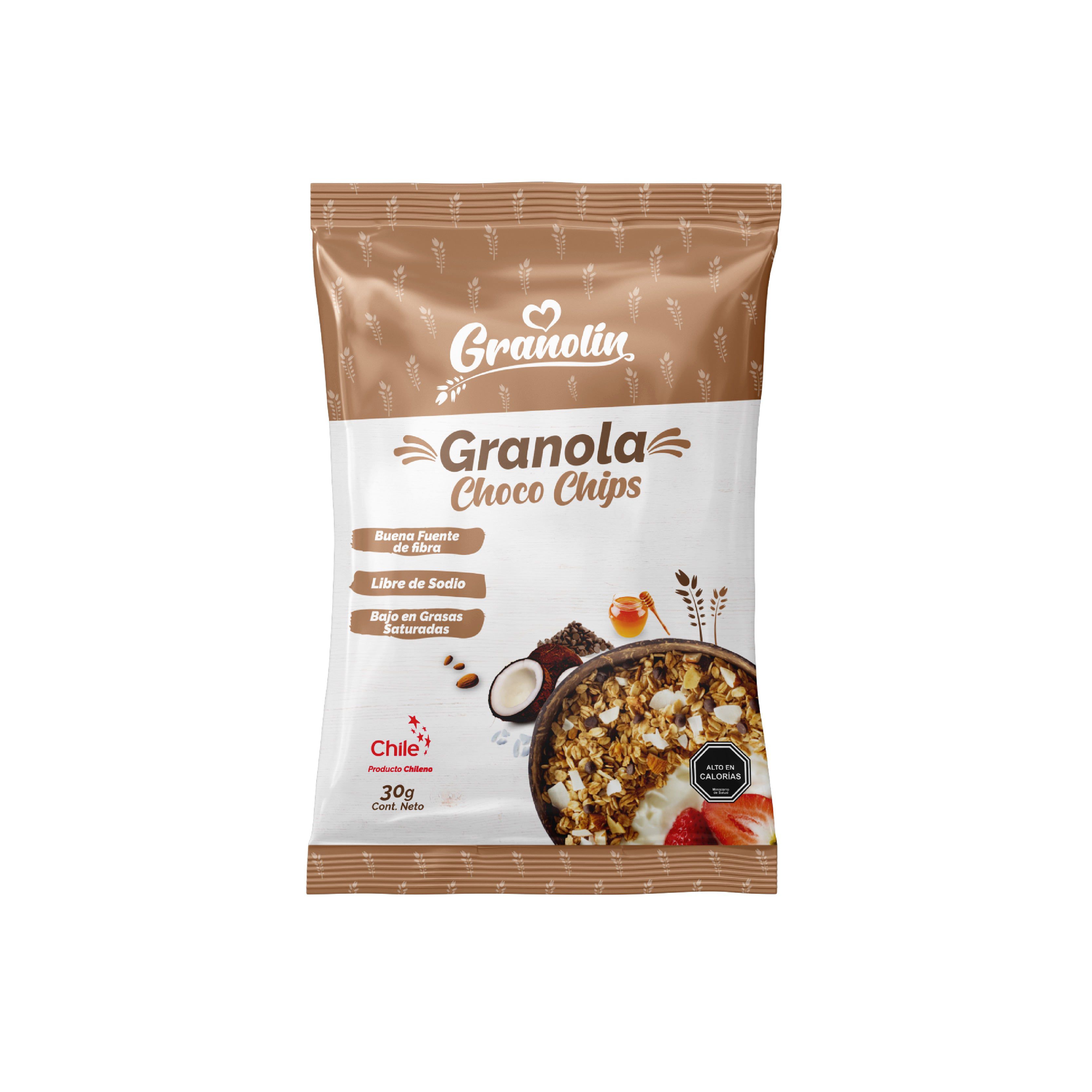 GRANOLA CHOCO CHIPS 30g | 24unidades