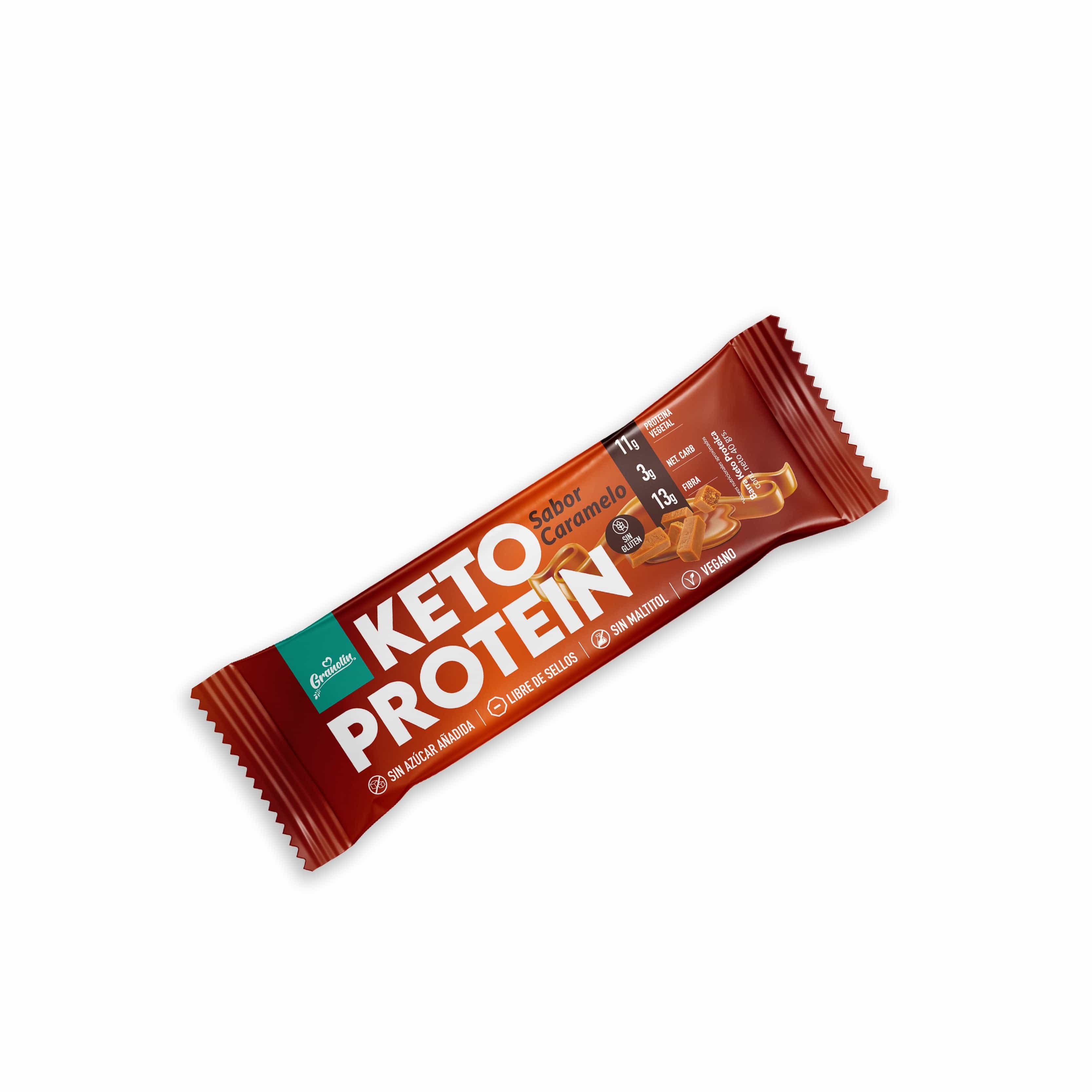 Barritas Keto Protein Caramelo | 16 und