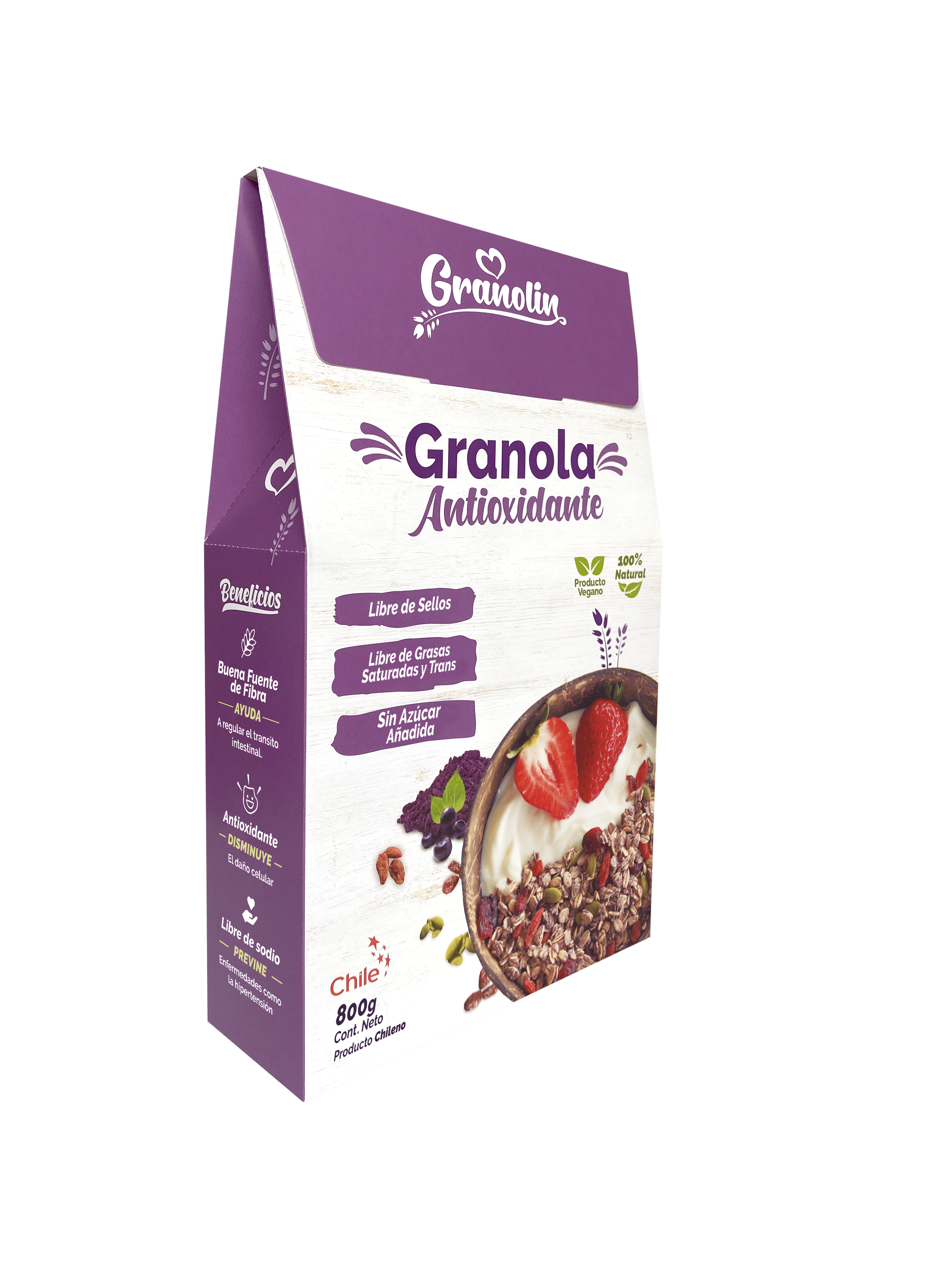 Granola Antioxidante Familiar 800g
